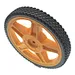 PLASTIC WHEEL FITS/REPL. Wheel Diameter: 300mm 12''   Tread Width: 43mm 1-3/4''  Bore: 12.7mm